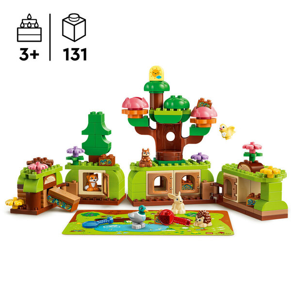 10480 - LEGO® DUPLO Town - Découverte de la forêt avec des animaux sauvages