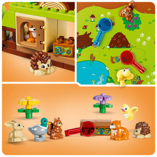 10480 - LEGO® DUPLO Town - Découverte de la forêt avec des animaux sauvages