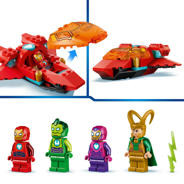 11211 - LEGO® Disney Junior Marvel - Loki contre la Team Iron Man