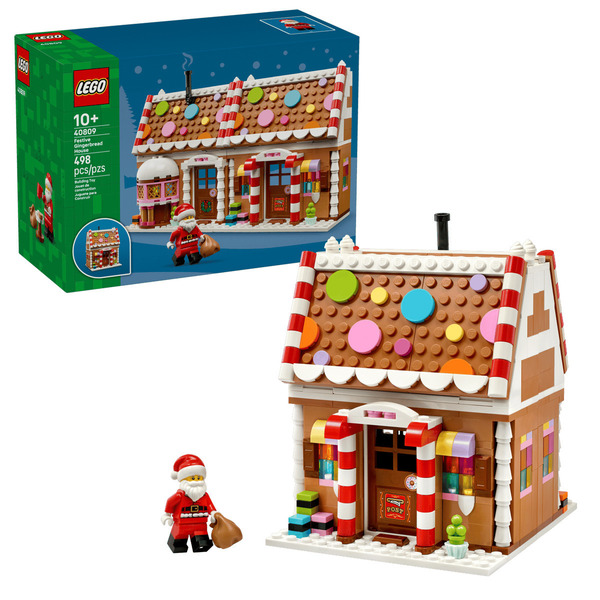 40809 - LEGO® ICONIC - La maison en pain d’épices festive