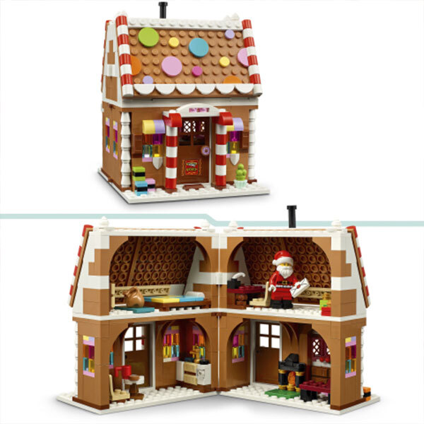 40809 - LEGO® ICONIC - La maison en pain d’épices festive