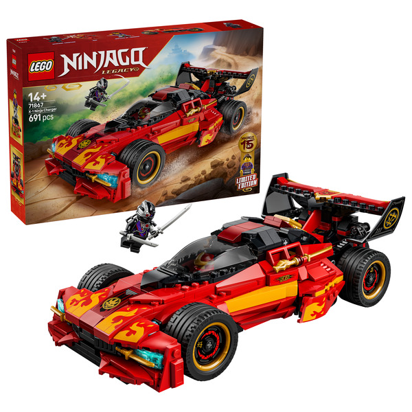 71867 - LEGO® Ninjago - Le chargeur Ninja X-1 : 15e anniversaire