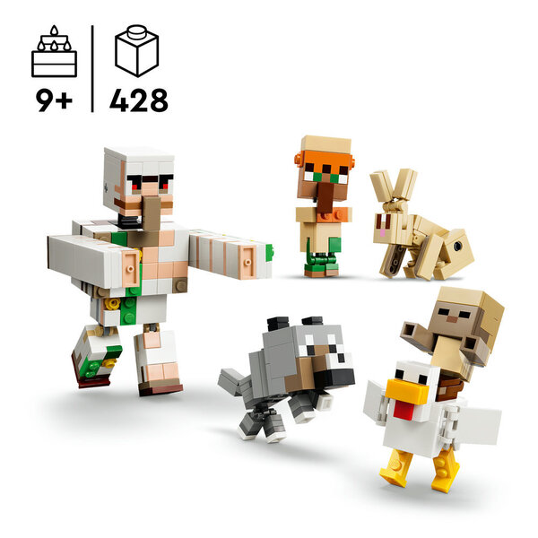 21592 - LEGO® Minecraft - L’attaque du désert du Poulet chevauché