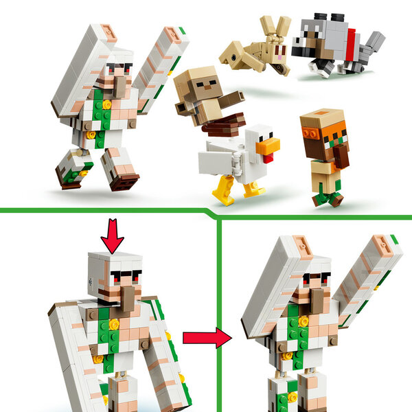 21592 - LEGO® Minecraft - L’attaque du désert du Poulet chevauché