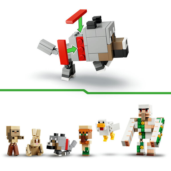 21592 - LEGO® Minecraft - L’attaque du désert du Poulet chevauché