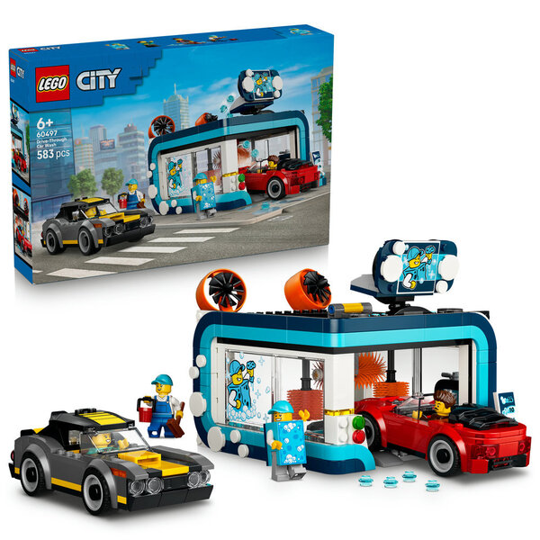 60497 - LEGO® City - La station de lavage automatique