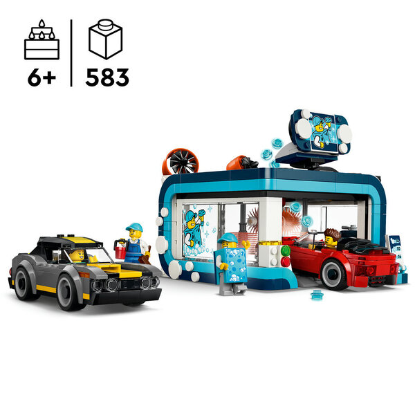 60497 - LEGO® City - La station de lavage automatique