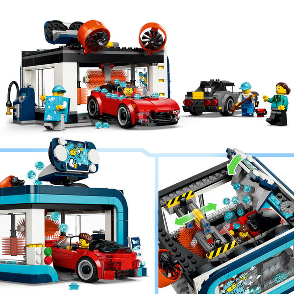 60497 - LEGO® City - La station de lavage automatique