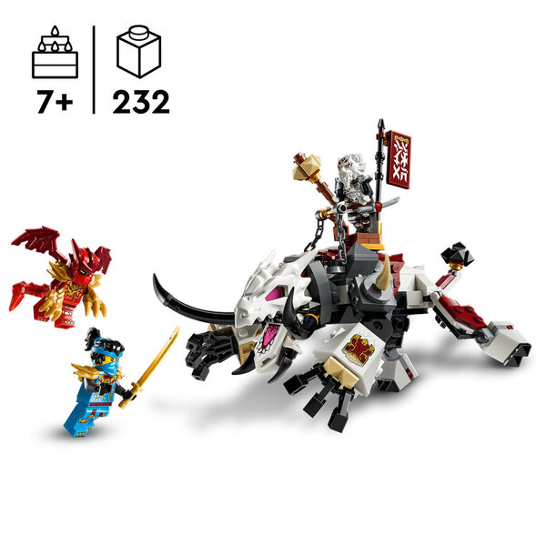 71863 - LEGO® Ninjago - Zilvar et Grimtak la bête draconique