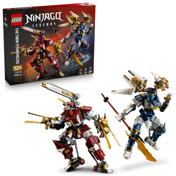 71870 - LEGO® Ninjago - Les robots Titan jumeaux
