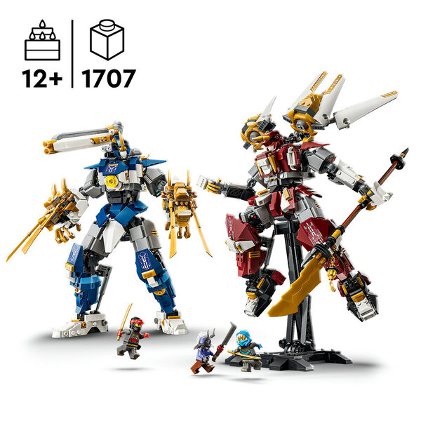 71870 - LEGO® Ninjago - Les robots Titan jumeaux