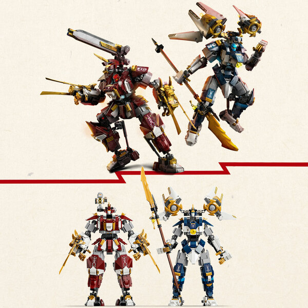 71870 - LEGO® Ninjago - Les robots Titan jumeaux