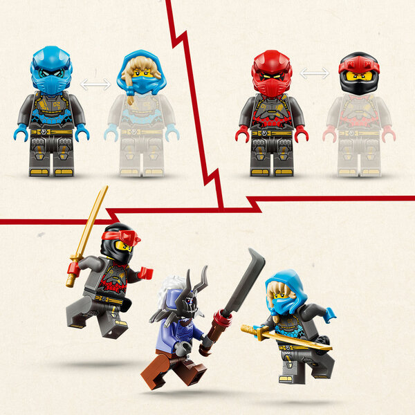 71870 - LEGO® Ninjago - Les robots Titan jumeaux