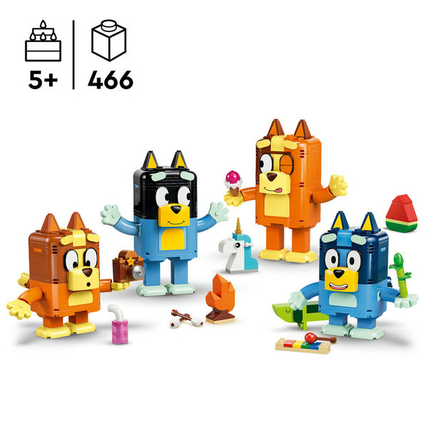 11217 - LEGO® Bluey - La famille de Bluey en briques