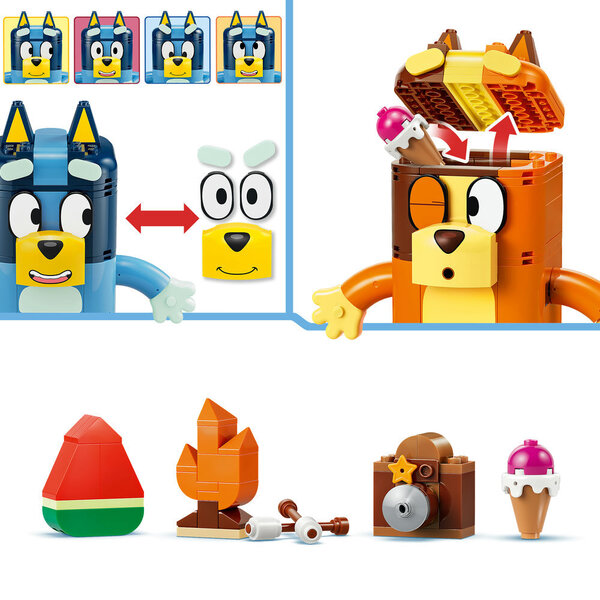 11217 - LEGO® Bluey - La famille de Bluey en briques
