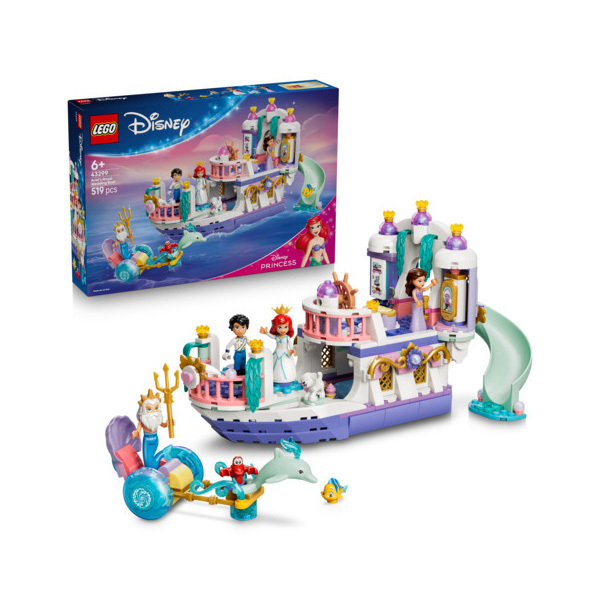 43299 - LEGO® Disney - Le bateau du mariage royal d’Ariel