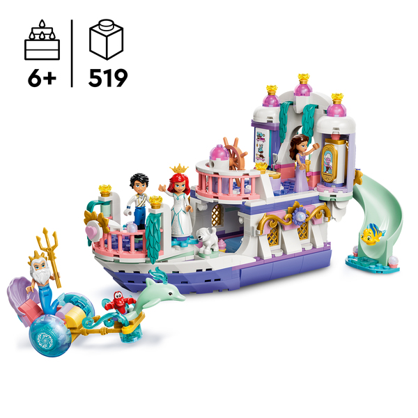 43299 - LEGO® Disney - Le bateau du mariage royal d’Ariel