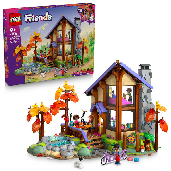 42705 - LEGO® Friends - La cabane chaleureuse dans la forêt