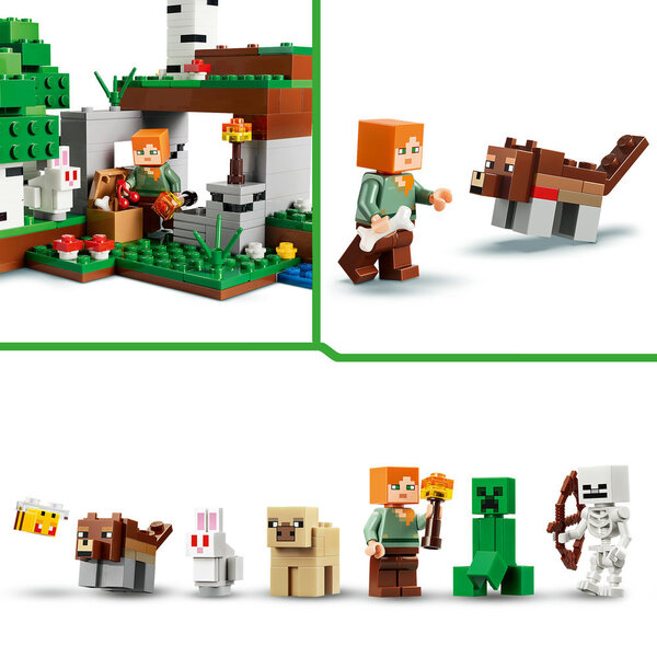 21593 - LEGO® Minecraft - L’aventure de la première nuit