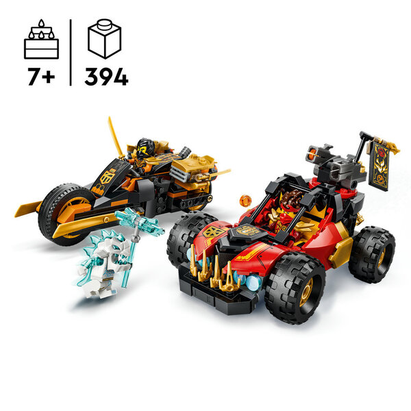 71864 - LEGO® Ninjago - Véhicules combinables de Kai et Cole