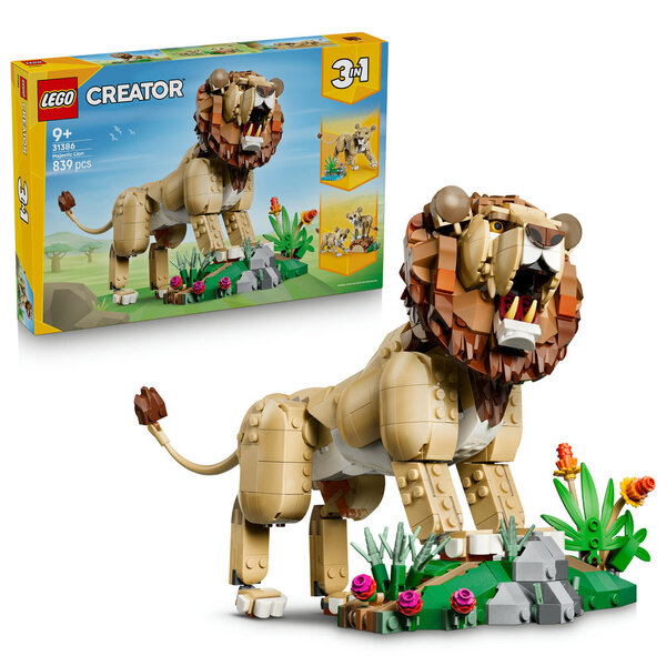 31386 - LEGO® Creator - Animaux sauvages : le lion majestueux
