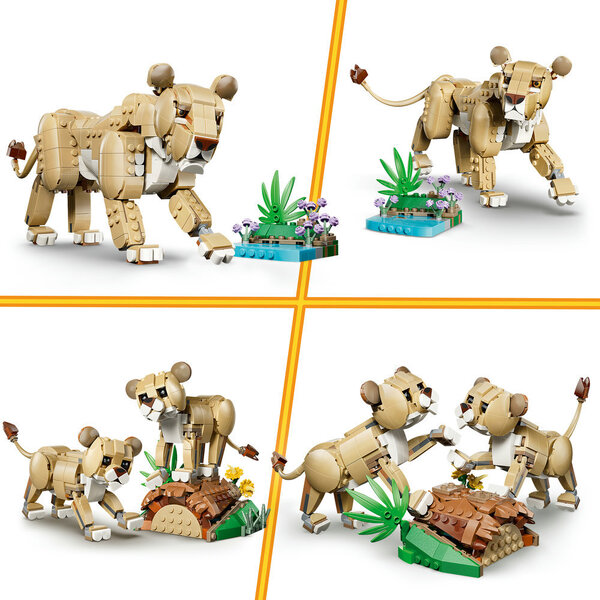 31386 - LEGO® Creator - Animaux sauvages : le lion majestueux