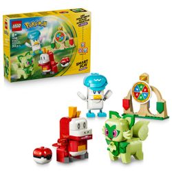 72158 - LEGO® Pokémon - SMART Play : Combat entre Poussacha, Chochodile et Coiffeton