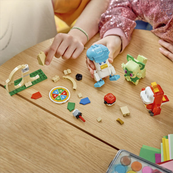 72158 - LEGO® Pokémon - SMART Play : Combat entre Poussacha, Chochodile et Coiffeton