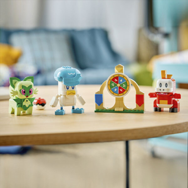 72158 - LEGO® Pokémon - SMART Play : Combat entre Poussacha, Chochodile et Coiffeton