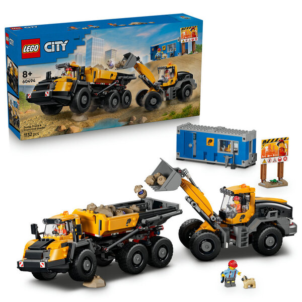 60494 - LEGO® City - Le camion-benne et la chargeuse frontale