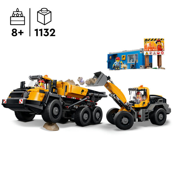 60494 - LEGO® City - Le camion-benne et la chargeuse frontale
