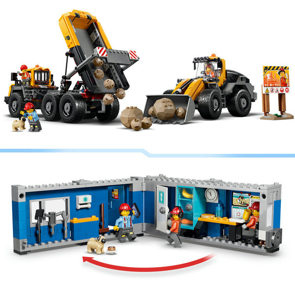 60494 - LEGO® City - Le camion-benne et la chargeuse frontale