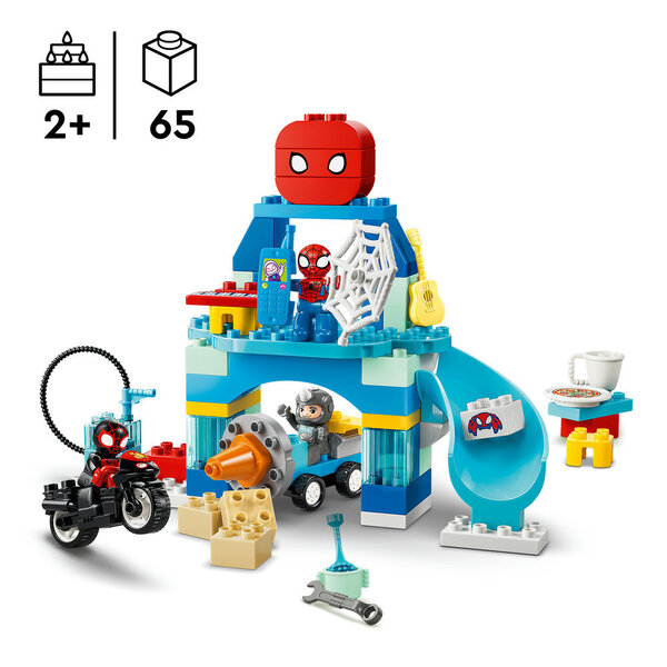 10464 - LEGO® DUPLO Disney - Le quartier général de l équipe Spidey