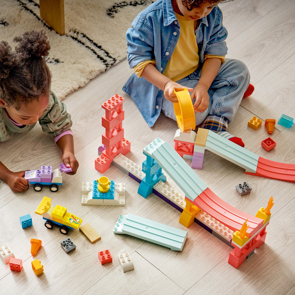 10478 - LEGO® DUPLO Ma Ville - Rampes créatives 3-en-1 avec véhicules