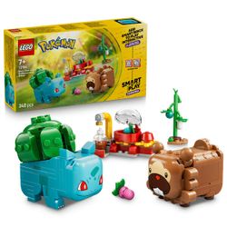 72155 - LEGO® Pokémon - SMART Play : Bulbizarre et Keunotor, délice de baies