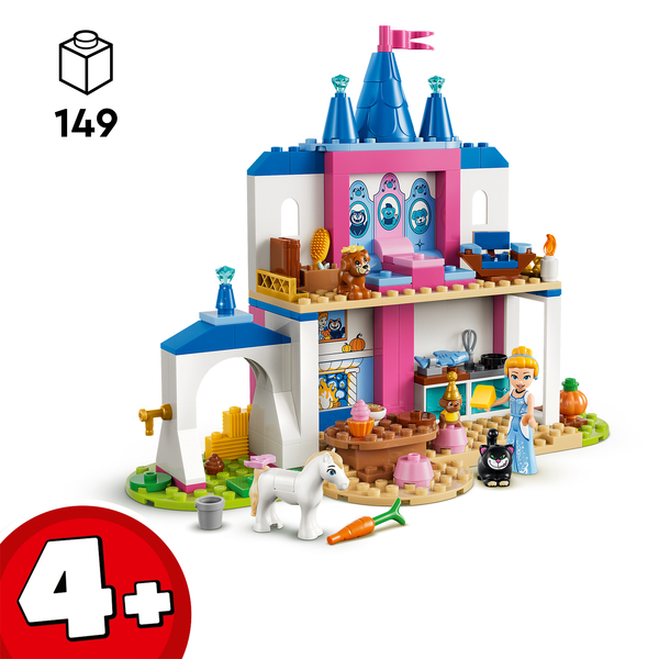 43283 - LEGO® Disney - Château de Cendrillon et ses amis animaux