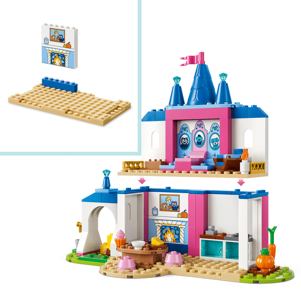 43283 - LEGO® Disney - Château de Cendrillon et ses amis animaux