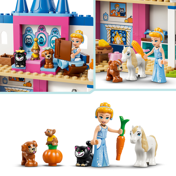 43283 - LEGO® Disney - Château de Cendrillon et ses amis animaux