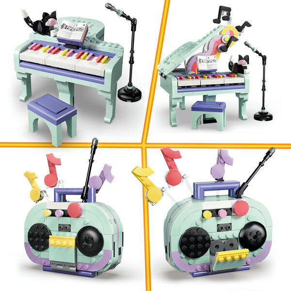 31392 - LEGO® Creator - Décoration musicale : piano et chat