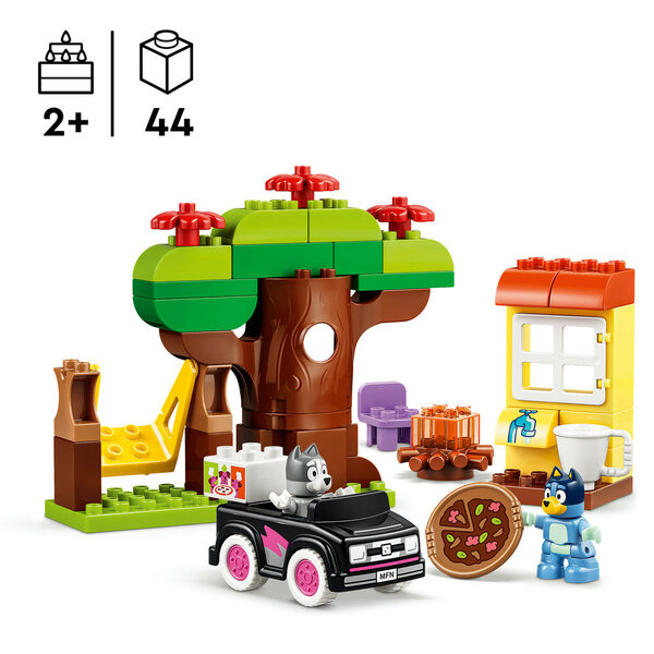 10469 - LEGO® DUPLO Bluey - Les livreuses de pizza avec Muffin et Bluey
