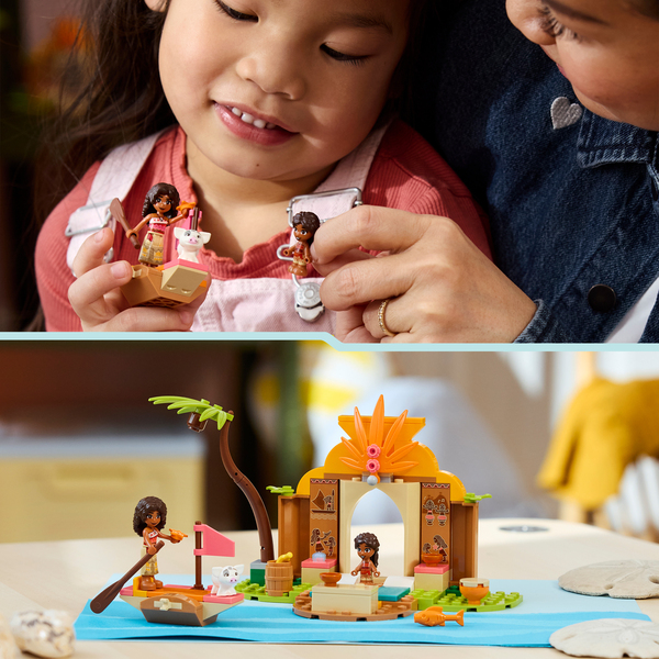 43282 - LEGO® Disney - Maison de village et pirogue de Vaiana