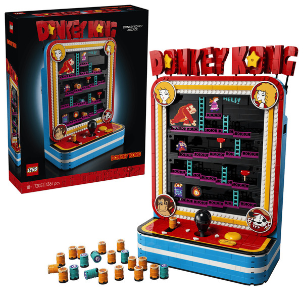 72051 - LEGO® Donkey Kong - Jeu d'Arcade Donkey Kong 