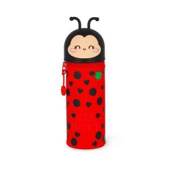 Legami - Trousse 2-en-1 en silicone Coccinelle