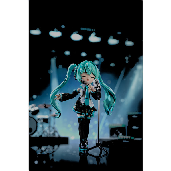 Figurine à assembler DaaLaMode Series - Hatsune Miku Official Outfit