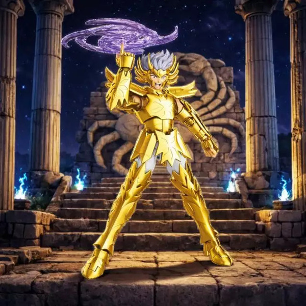 Figurine à assembler Saint Seiya Champion Class Cancer Deathmask