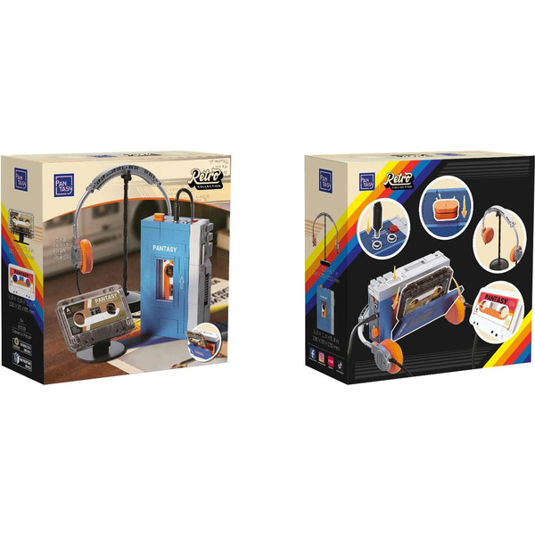 Set de construction Walkman rétro (569 pièces)