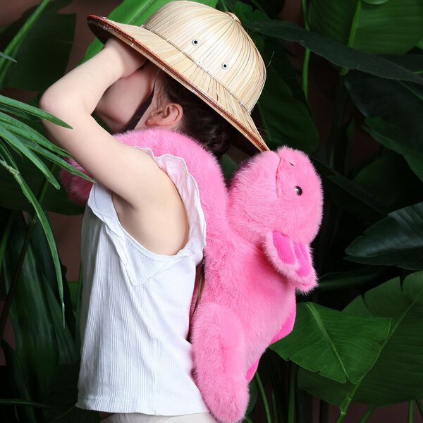 Peluche lestée Axolotl - 50 cm - Collection Podcoll