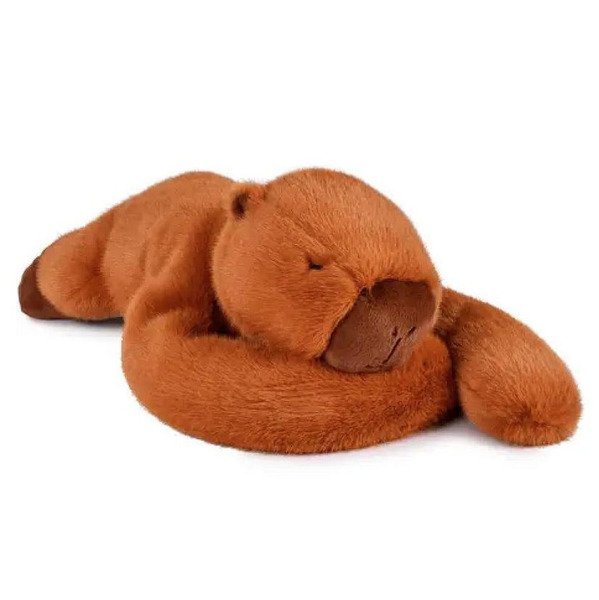 Peluche lestée Capybara - 50cm - Collection Podcoll