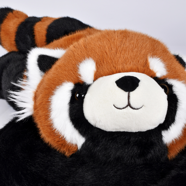 Peluche lestée panda roux - 75 cm - Podcoll