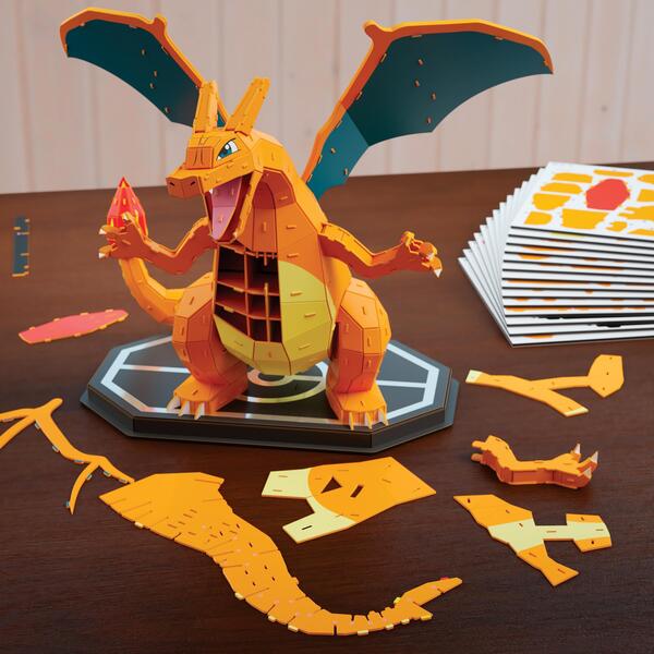 Figurine Dracaufeu Pokémon 4D Build